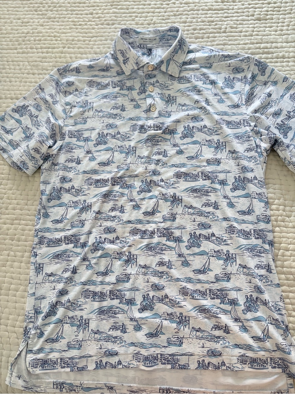 Peter Millar Men’s Golf Shirt - Small
